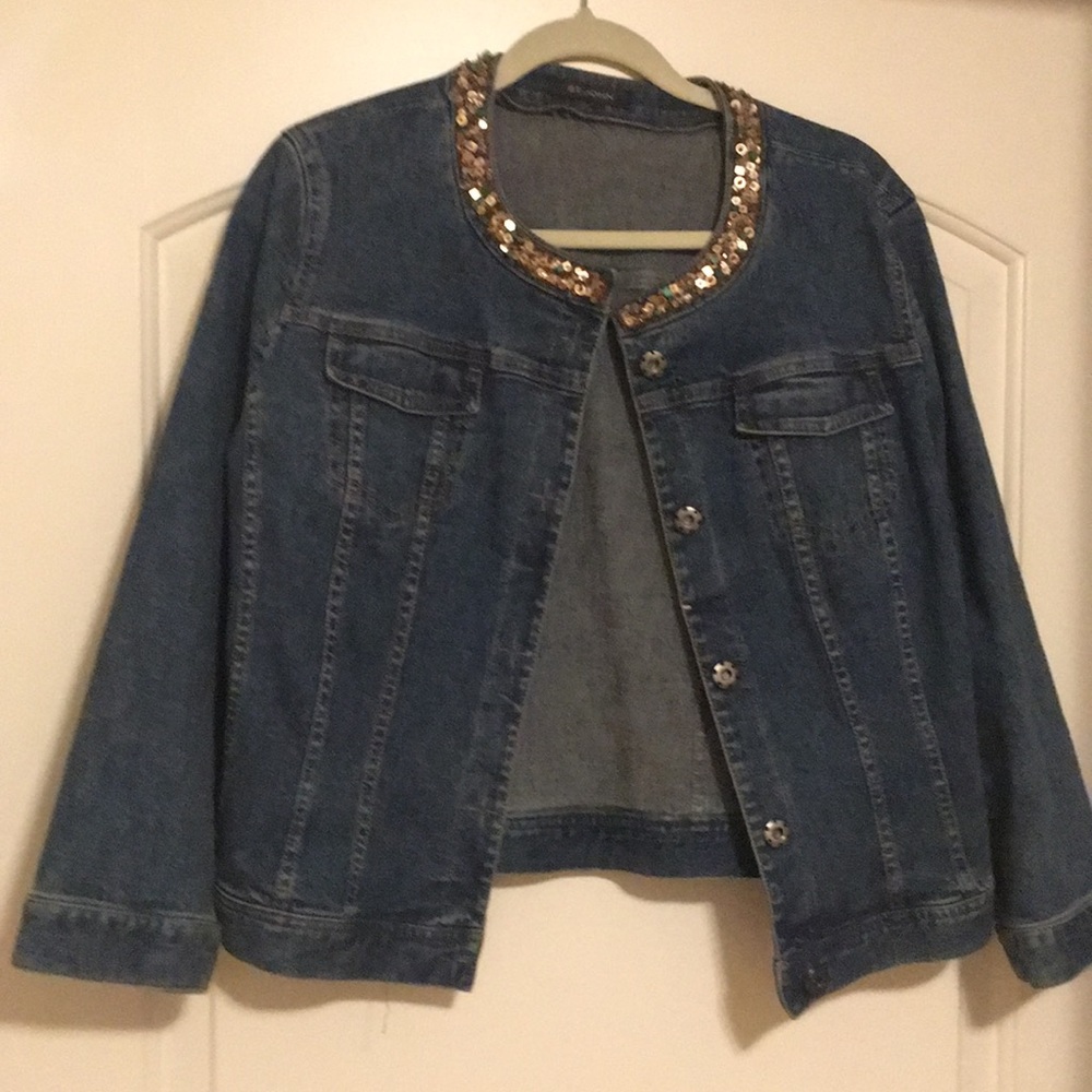 St John Jean Jacket